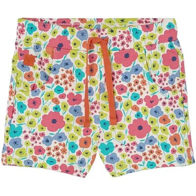 Boboli Fleece Bermuda Shorts Floral For Girl -Bci 104 Patterned 104 Boboli Fleece Bermuda Shorts Floral For Girl -Bci 104 Patterned 104