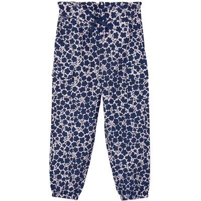 Boboli Viscose Trouser Floral For Girl 86 Navy 86 Boboli Viscose Trouser Floral For Girl 86 Navy 86