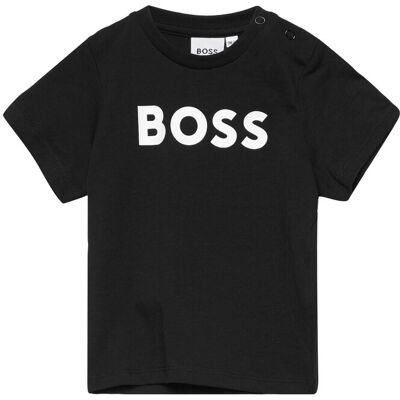Boss Short Sleeves Tee-Shirt 74 Black 74 Boss Short Sleeves Tee-Shirt 74 Black 74