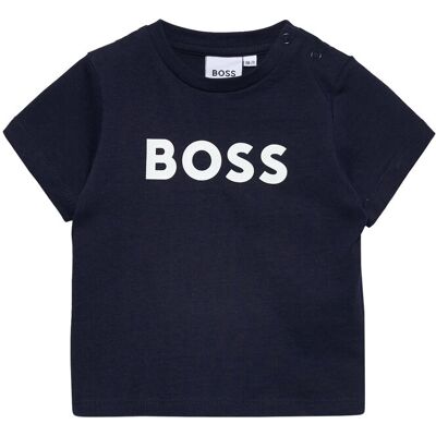 Boss Short Sleeves Tee-Shirt 98 Navy 98 Boss Short Sleeves Tee-Shirt 98 Navy 98