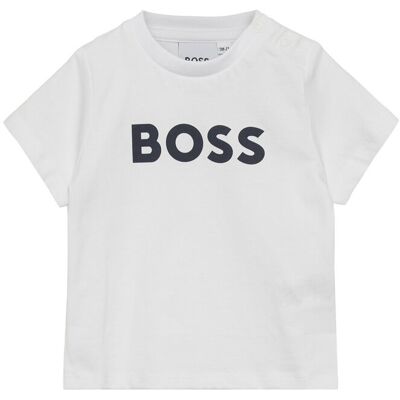 Boss Short Sleeves Tee-Shirt 98 White 98 Boss Short Sleeves Tee-Shirt 98 White 98