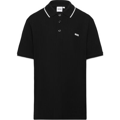 Boss Short Sleeve Polo 140 Black 140 Boss Short Sleeve Polo 140 Black 140