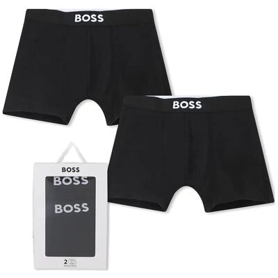 Boss Set Of 2 Boxer Shorts 138 Black 138 Boss Set Of 2 Boxer Shorts 138 Black 138