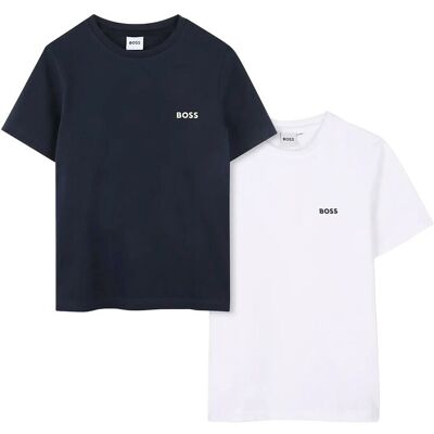 Boss Set 2 T-Shirts 150 White 150 Boss Set 2 T-Shirts 150 White 150