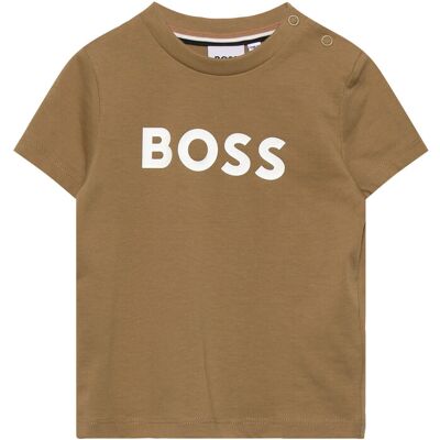 Boss Short Sleeves Tee-Shirt 81 Brown 81 Boss Short Sleeves Tee-Shirt 81 Brown 81