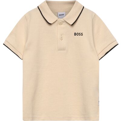 Boss Short Sleeve Polo 81 Beige 81 Boss Short Sleeve Polo 81 Beige 81