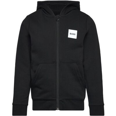 Boss Hooded Cardigan 164 Black 164 Boss Hooded Cardigan 164 Black 164