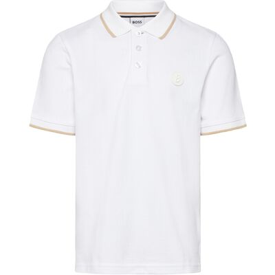 Boss Short Sleeve Polo 150 White 150 Boss Short Sleeve Polo 150 White 150