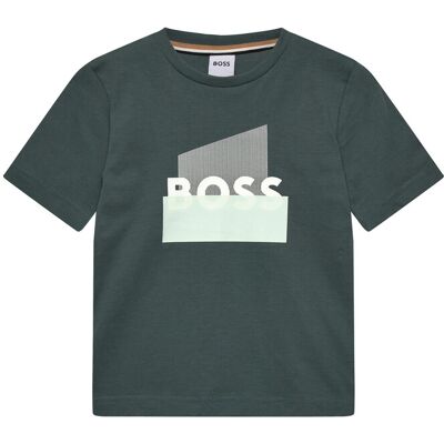 Boss Short Sleeves Tee-Shirt 102 Green 102 Boss Short Sleeves Tee-Shirt 102 Green 102