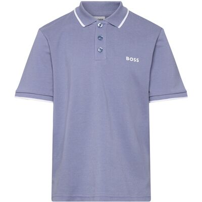 Boss Short Sleeve Polo 140 Blue 140 Boss Short Sleeve Polo 140 Blue 140