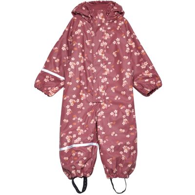 CeLaVi Rainwear Suit - Aop, W. Fleece 70 Burgundy 70 CeLaVi Rainwear Suit - Aop, W. Fleece 70 Burgundy 70