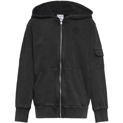 Champion Hooded Full Zip Sweatshirt 138-143 Black 138-143 Champion Hooded Full Zip Sweatshirt 138-143 Black 138-143