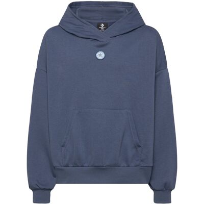 Converse Po-Pull-Over Hoody 155/159 Blue 155/159 Converse Po-Pull-Over Hoody 155/159 Blue 155/159