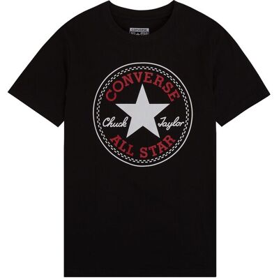 Converse S/S Tee 134-146 Black 134-146 Converse S/S Tee 134-146 Black 134-146