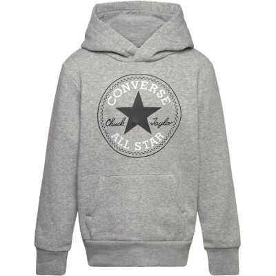 Converse Pull-Over Hoody 128-132 Grey 128-132 Converse Pull-Over Hoody 128-132 Grey 128-132