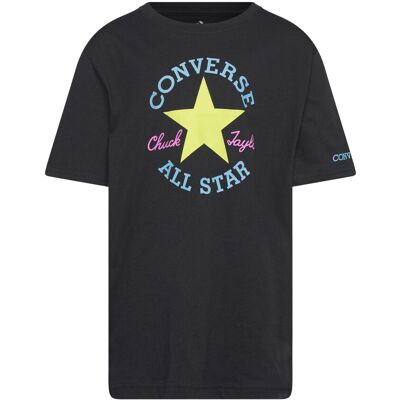 Converse S/S Tee 158/170 Black 158/170 Converse S/S Tee 158/170 Black 158/170