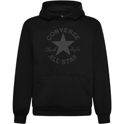 Converse Pull-Over Hoody 163/175 Black 163/175 Converse Pull-Over Hoody 163/175 Black 163/175