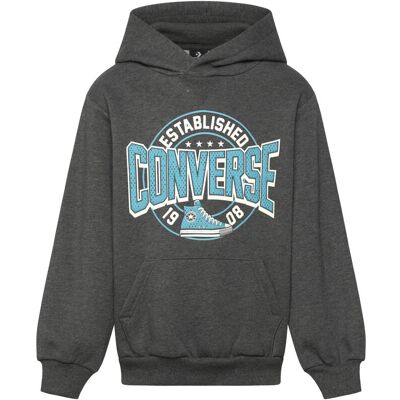 Converse Po-Pull-Over Hoody 128/147 Grey 128/147 Converse Po-Pull-Over Hoody 128/147 Grey 128/147
