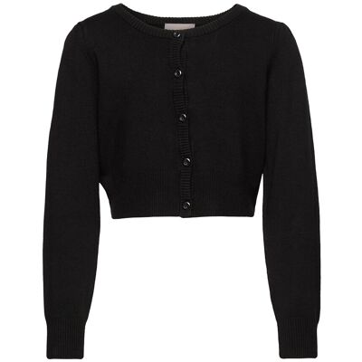 Creamie Short Cardigan 104 Black 104 Creamie Short Cardigan 104 Black 104