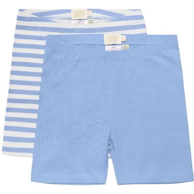 Creamie Shorts Inner 2-Pack 116 Blue 116 Creamie Shorts Inner 2-Pack 116 Blue 116