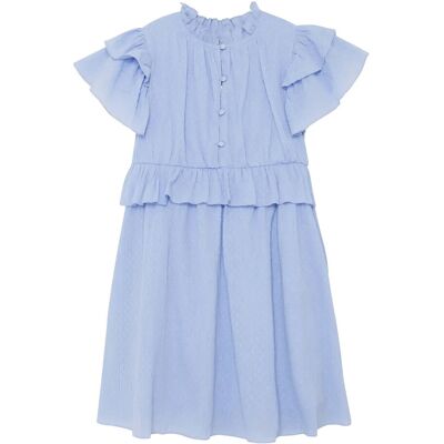 Creamie Dress Dobby 110 Blue 110 Creamie Dress Dobby 110 Blue 110