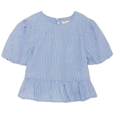 Creamie Top Woven Stripe 116 Blue 116 Creamie Top Woven Stripe 116 Blue 116