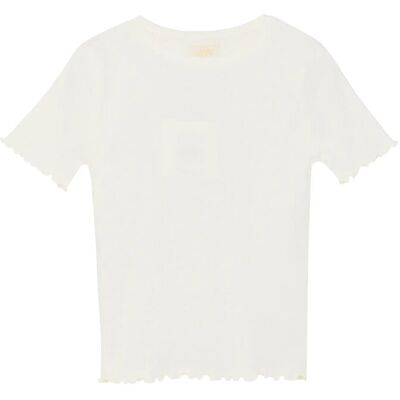 Creamie T-Shirt Ss Modal 134 Cream 134 Creamie T-Shirt Ss Modal 134 Cream 134