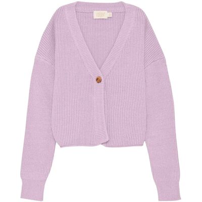 Creamie Cardigan Knit 122 Purple 122 Creamie Cardigan Knit 122 Purple 122