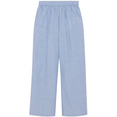 Creamie Pants Woven Stripe 98 Blue 98 Creamie Pants Woven Stripe 98 Blue 98