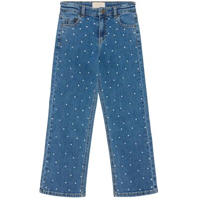 Creamie Jeans Denim Rhinestones 104 Blue 104 Creamie Jeans Denim Rhinestones 104 Blue 104