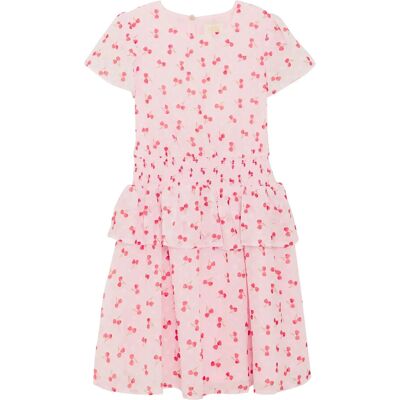 Creamie Dress Crepe Dobby 152 Pink 152 Creamie Dress Crepe Dobby 152 Pink 152