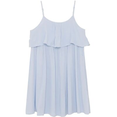 Creamie Dress Crepe 110 Blue 110 Creamie Dress Crepe 110 Blue 110