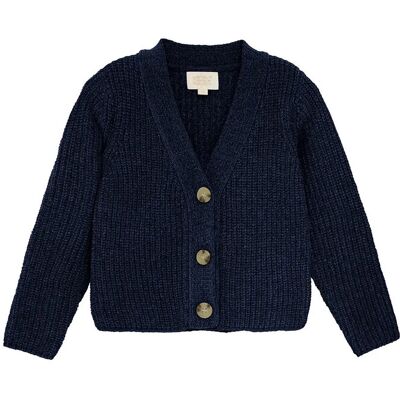 Creamie Cardigan Knit 110\116 Navy 110\116 Creamie Cardigan Knit 110\116 Navy 110\116