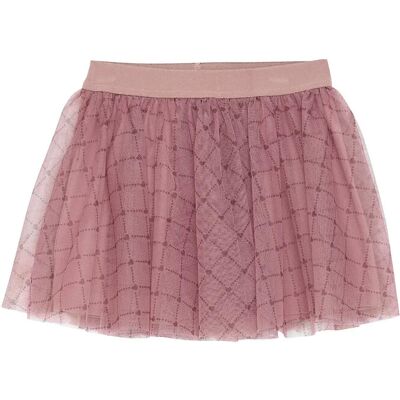 Creamie Skirt Heart Mesh 104 Pink 104 Creamie Skirt Heart Mesh 104 Pink 104