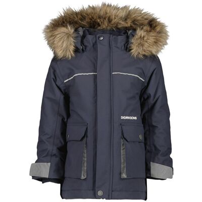 Didriksons Kure Kids Parka 6 80 Navy 80 Didriksons Kure Kids Parka 6 80 Navy 80