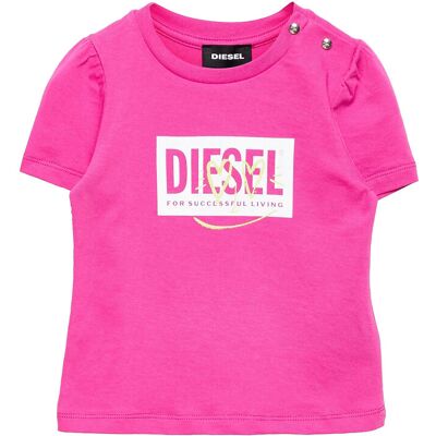 Diesel Tridgeb T-Shirt 68 Pink 68 Diesel Tridgeb T-Shirt 68 Pink 68