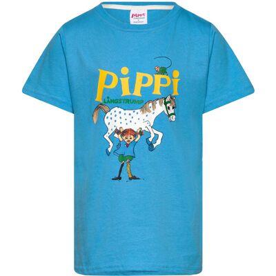 Martinex Pippi T-Shirt 2 158/164 Blue 158/164 Martinex Pippi T-Shirt 2 158/164 Blue 158/164