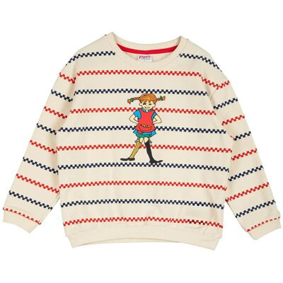 Martinex Square Stripe Sweatshirt 122 Cream 122 Martinex Square Stripe Sweatshirt 122 Cream 122