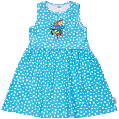 Martinex Prickigt Klänning 116 Blue 116 Martinex Prickigt Klänning 116 Blue 116