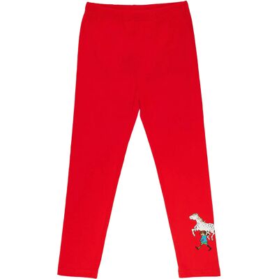 Martinex Pippi Basic Leggings 110/116 Red 110/116 Martinex Pippi Basic Leggings 110/116 Red 110/116
