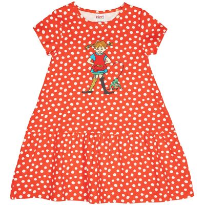 Martinex Prickigt Klänning 86 Red 86 Martinex Prickigt Klänning 86 Red 86