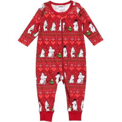 Martinex Vinterhjärta Pyjamas 74 Red 74 Martinex Vinterhjärta Pyjamas 74 Red 74