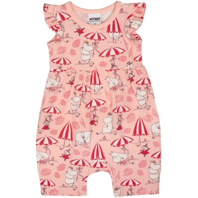 Martinex Snäckstrand Playsuit 74 Pink 74 Martinex Snäckstrand Playsuit 74 Pink 74