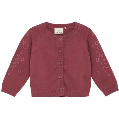 En Fant Cardigan Knit 74 Red 74 En Fant Cardigan Knit 74 Red 74