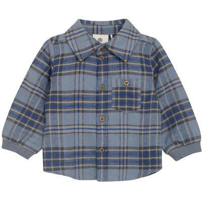 En Fant Shirt Ls Check 62 Blue 62 En Fant Shirt Ls Check 62 Blue 62