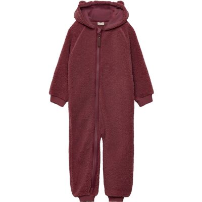 En Fant Wholesuit Teddy 80 Burgundy 80 En Fant Wholesuit Teddy 80 Burgundy 80