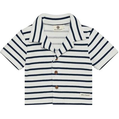 En Fant Shirt Sweat Stripe 62 White 62 En Fant Shirt Sweat Stripe 62 White 62