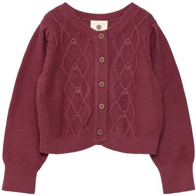 En Fant Cardigan Knit 98 Burgundy 98 En Fant Cardigan Knit 98 Burgundy 98