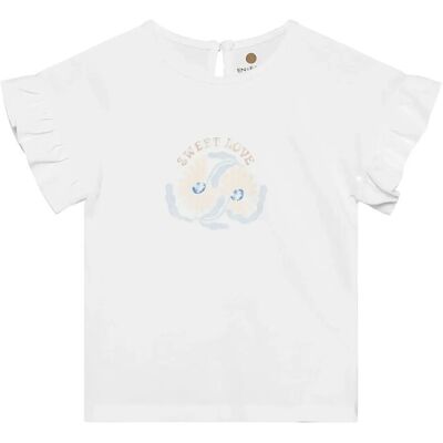 En Fant T-Shirt Ss 86 White 86 En Fant T-Shirt Ss 86 White 86