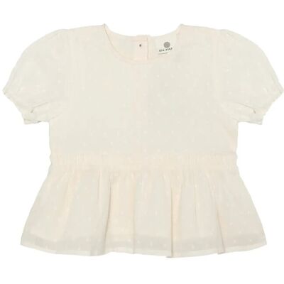 En Fant Top Ss Dobby 116 Cream 116 En Fant Top Ss Dobby 116 Cream 116